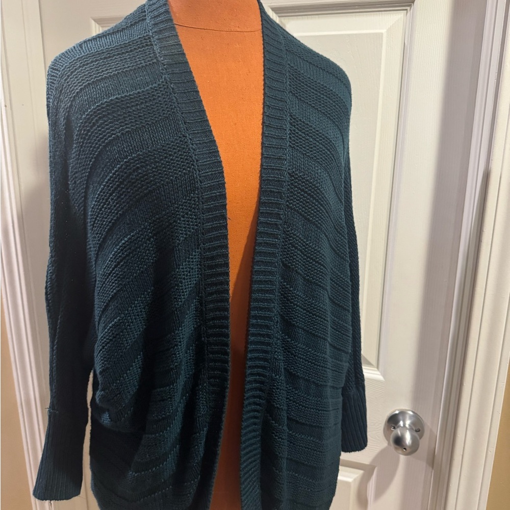 Forever 21 M Dark Teal Cardigan